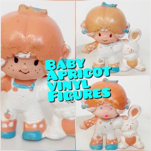 Vintage miniature Strawberry Shortcake Baby Apricot vinyl PVC figurine mini figures character 1980s doll pick one instant collection