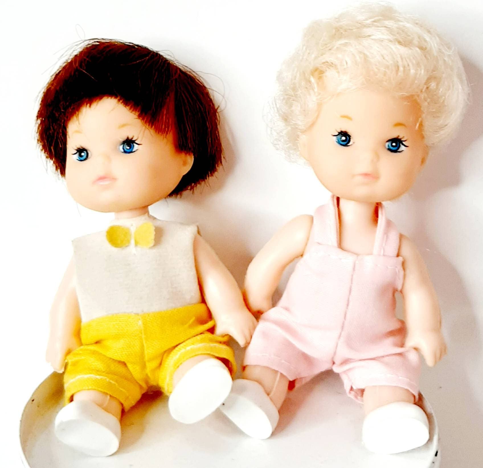 ヴィンテージ 1980 年代 Love A Bye ベビードール 双子ペア 男の子