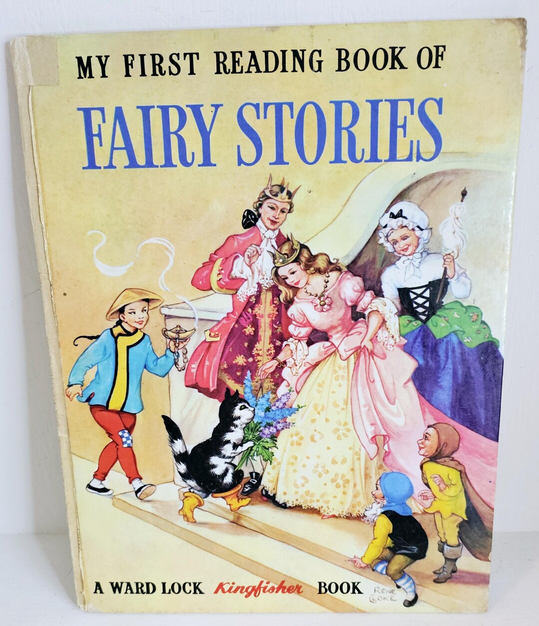 Vintage My First Reading Book Fairy Tales Ward Lock Kingfisher Ephemera ...