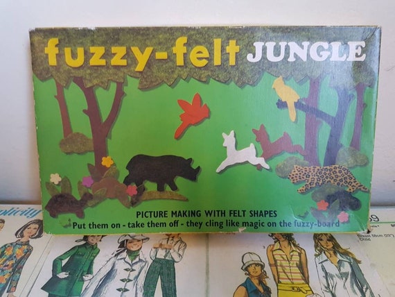 fuzzy felt animals