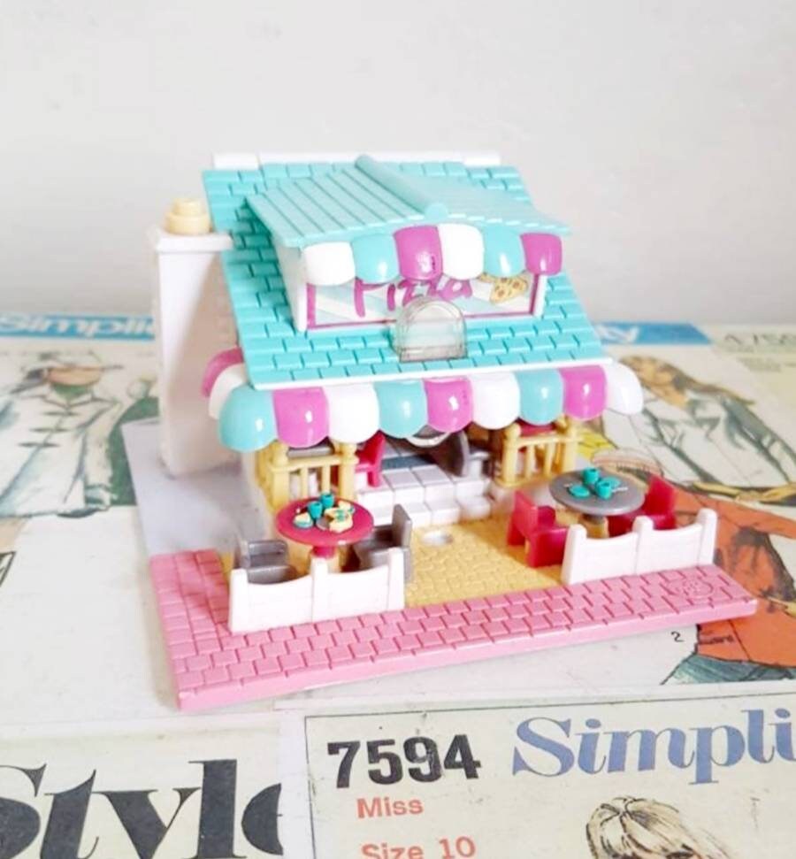 polly pocket pizza shop