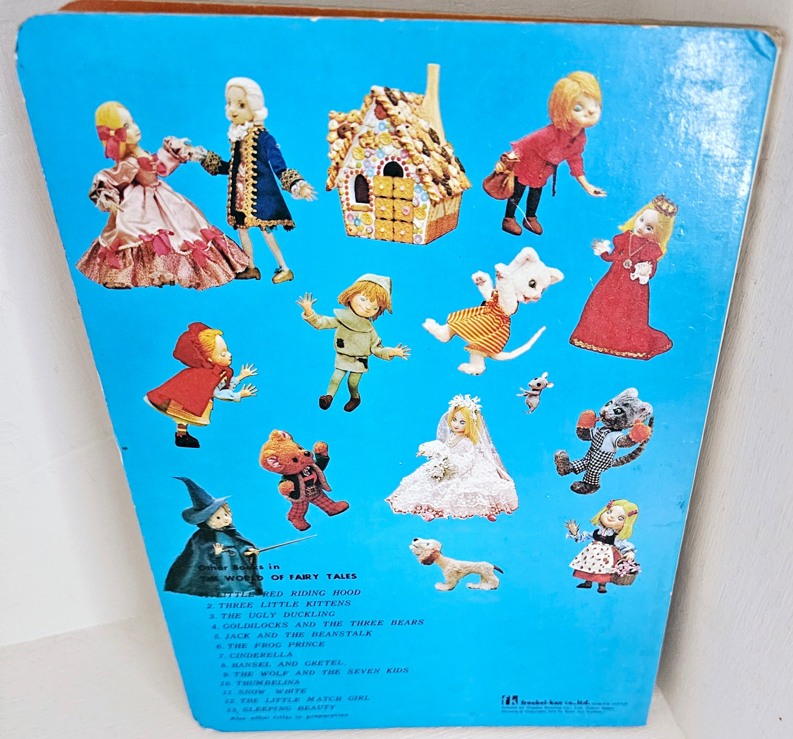 Vintage Kitsch Jack and the Beanstalk A Puppet Story Book
