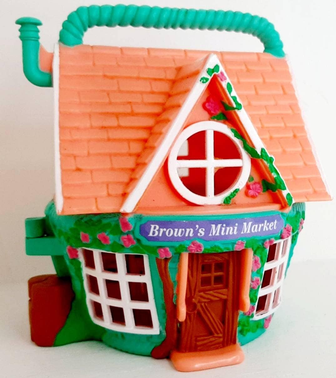 Vintage Teeny Weeny Families Browns Mini Market Miniature 1995 Vivid Imaginations  Basket Shop play set no figures Polly Pocket Style