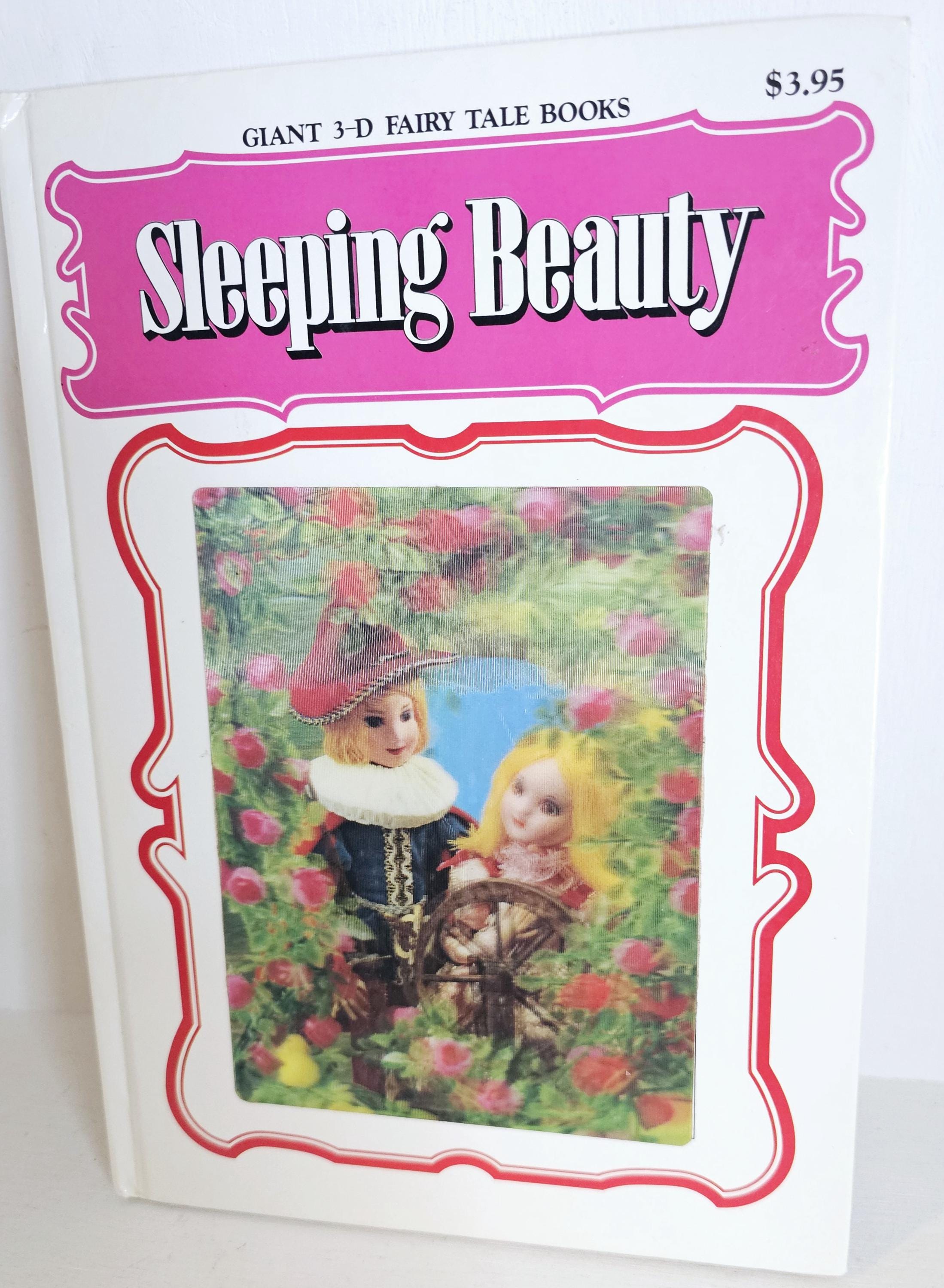 Vintage Kitsch Sleeping Beauty A Giant 3D Puppet Story Book