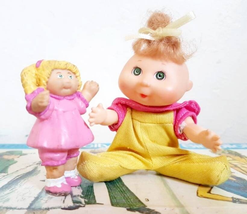 Vintage Kohl Patch Kid Mini 80Er Jahre 90Er Jahre Puppe Paar | Etsy.de