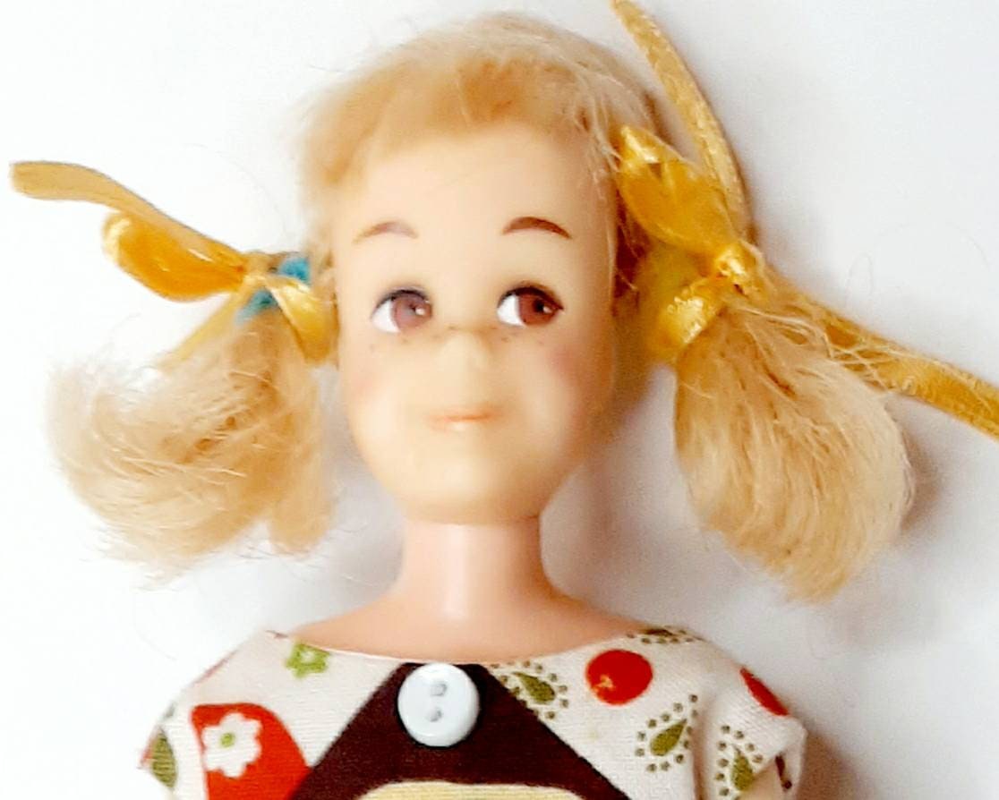 Vintage 1963 Mattel Scooter Skippers Friend Blonde Hair Teen