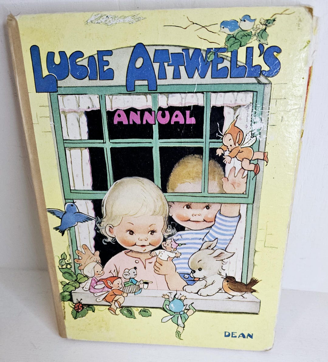 Vintage Mabel Lucie Attwell Annual 1950s Childrens Storybook