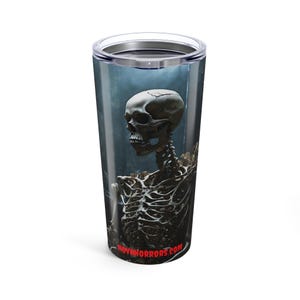 Gothic Skeleton Tumbler 20oz