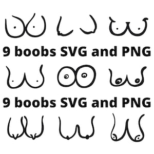 Hand Drawn Watercolor Boobs Clipart Graphic by northseastudio
