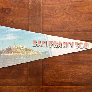 Alcatraz Pennant - Etsy