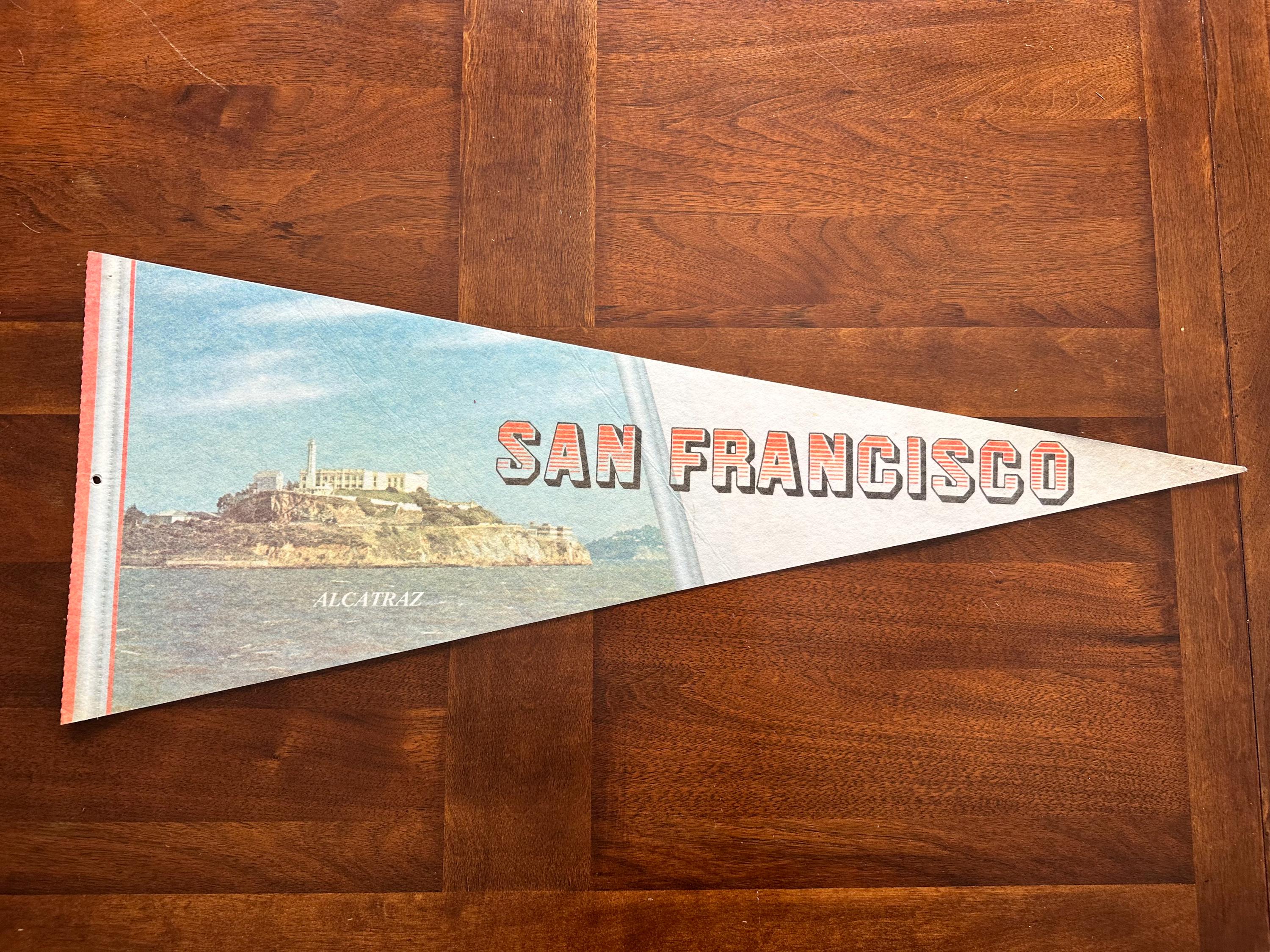 Alcatraz Pennant - Etsy