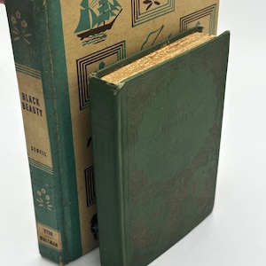 Vintage Books, Set of 2 Black Beauty by Anna Sewell, 1951 and 1914