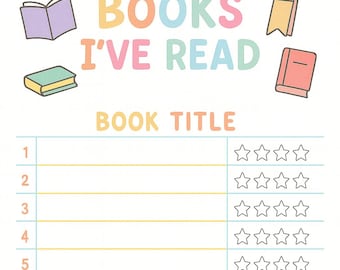 Books I've Read reading tracker
