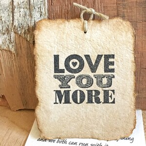 Lettre d'amour de proposition de mariage personnalisée | Carte en papier recyclé faite main