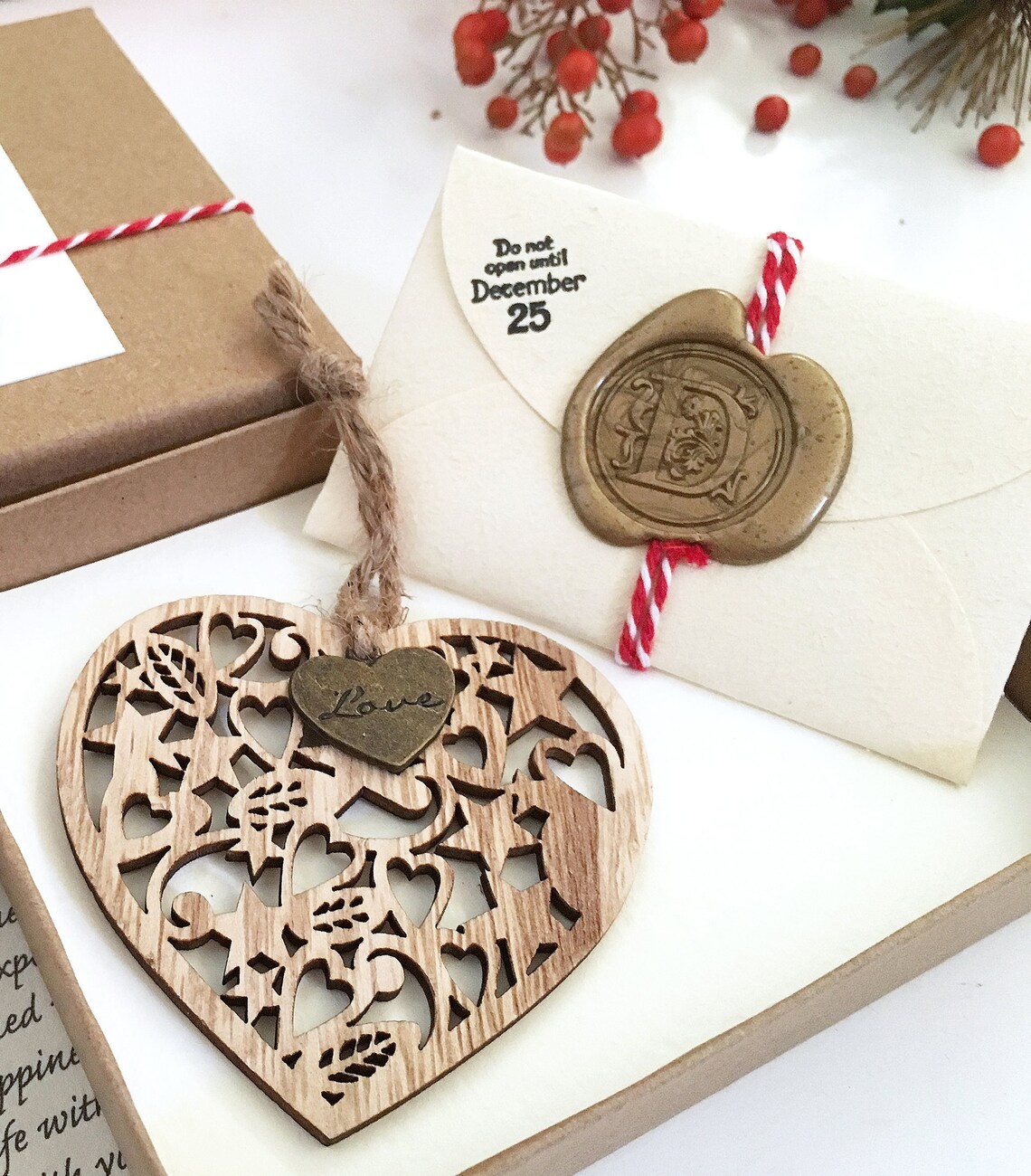 Personalized Romantic Christmas Gift for Her Love Letter for Etsy Israel
