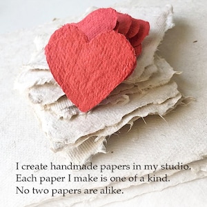 My handmade paper samples