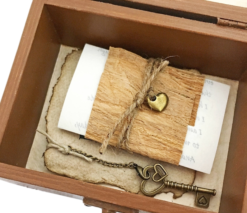5th Anniversary gift personalized letter & a Key to my ...