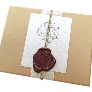 Romantic birthday gift for boyfriend, Personalized letter & sustainable handmade paper card image 7