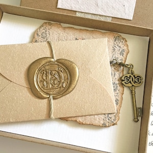 Cadeau significatif de 1er anniversaire. Lettre d'amour personnalisée et carte en papier faite main. Meilleur cadeau de mariage en papier pour mari/femme romantique désespéré