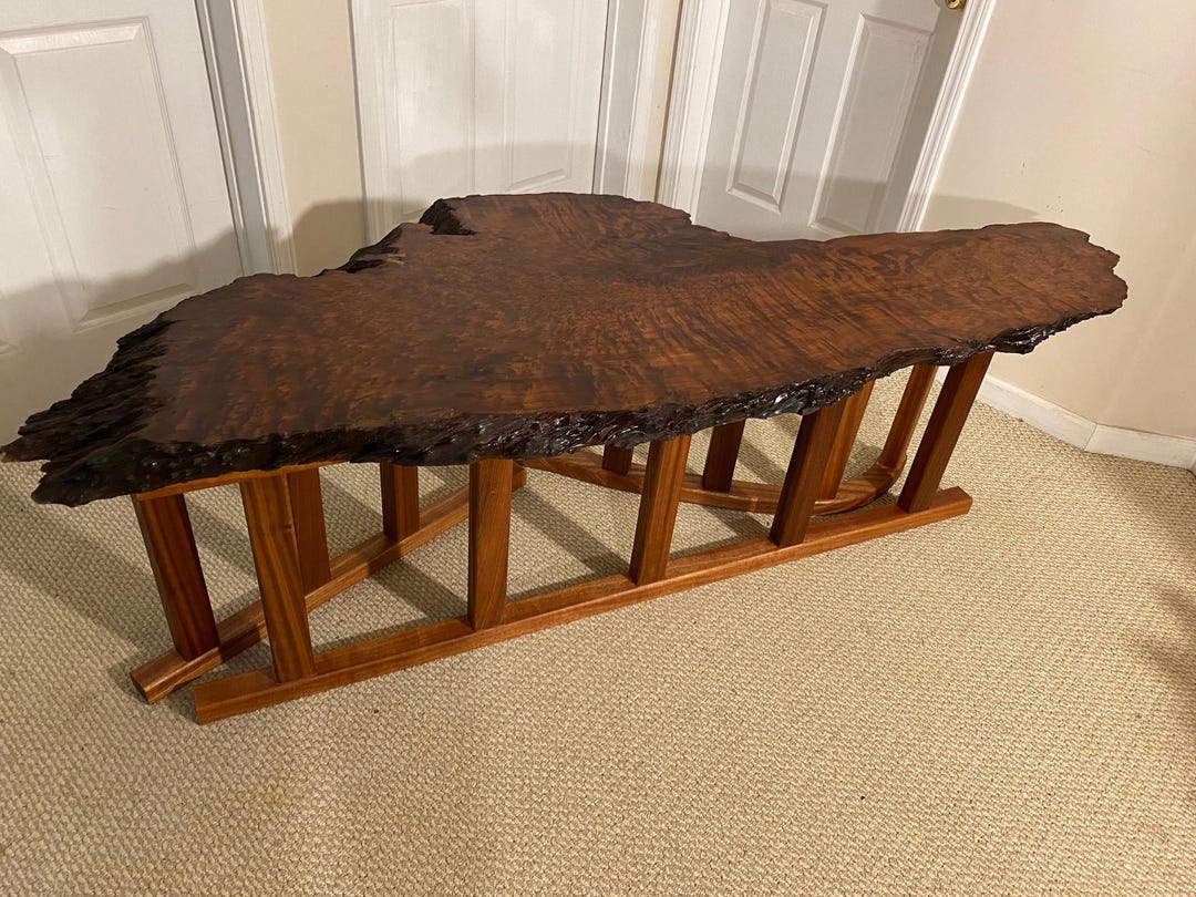 Ancient Redwood Burl Bench (additional Tarp and Wood Oil Included) - Etsy