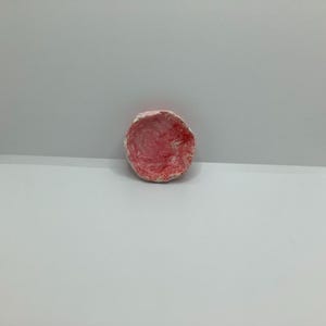 Mini Clay Pot - Red Marble