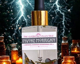 The Morrigan Goddess Oil | Protection, Strength, Transformation Ritual Oil