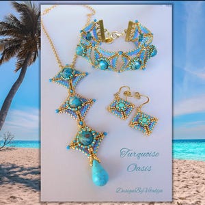 Beaded Bracelet Ring Tutorial Peyote Herringbone Right Angle Cuff Pattern