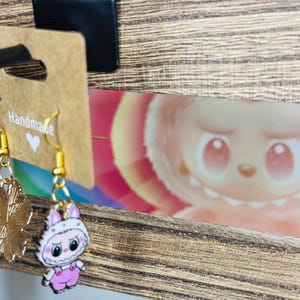 Labubu dangle earrings