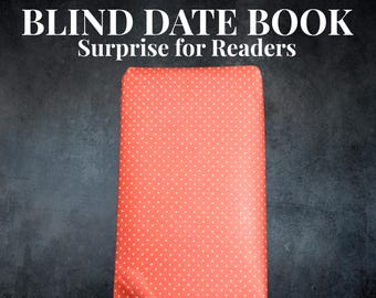 Blind Date Book • Surprise Wrapped Book Gift for Readers • Mystery Book Box • Fiction Blind Date • Book Lover Gift