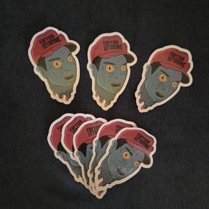 Zombie Elon decal 4”
