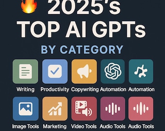 Lista interactiva de las principales GPT de IA de 2025 para el día a día, enlaces, usos y descripciones / Directorio ChatGPT para creadores, programadores y emprendedores