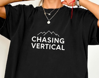 Chasing Vertical Trail Running Shirt, Ultrarunner Gift