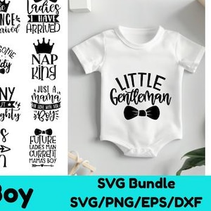 Baby Boy SVG Bundle