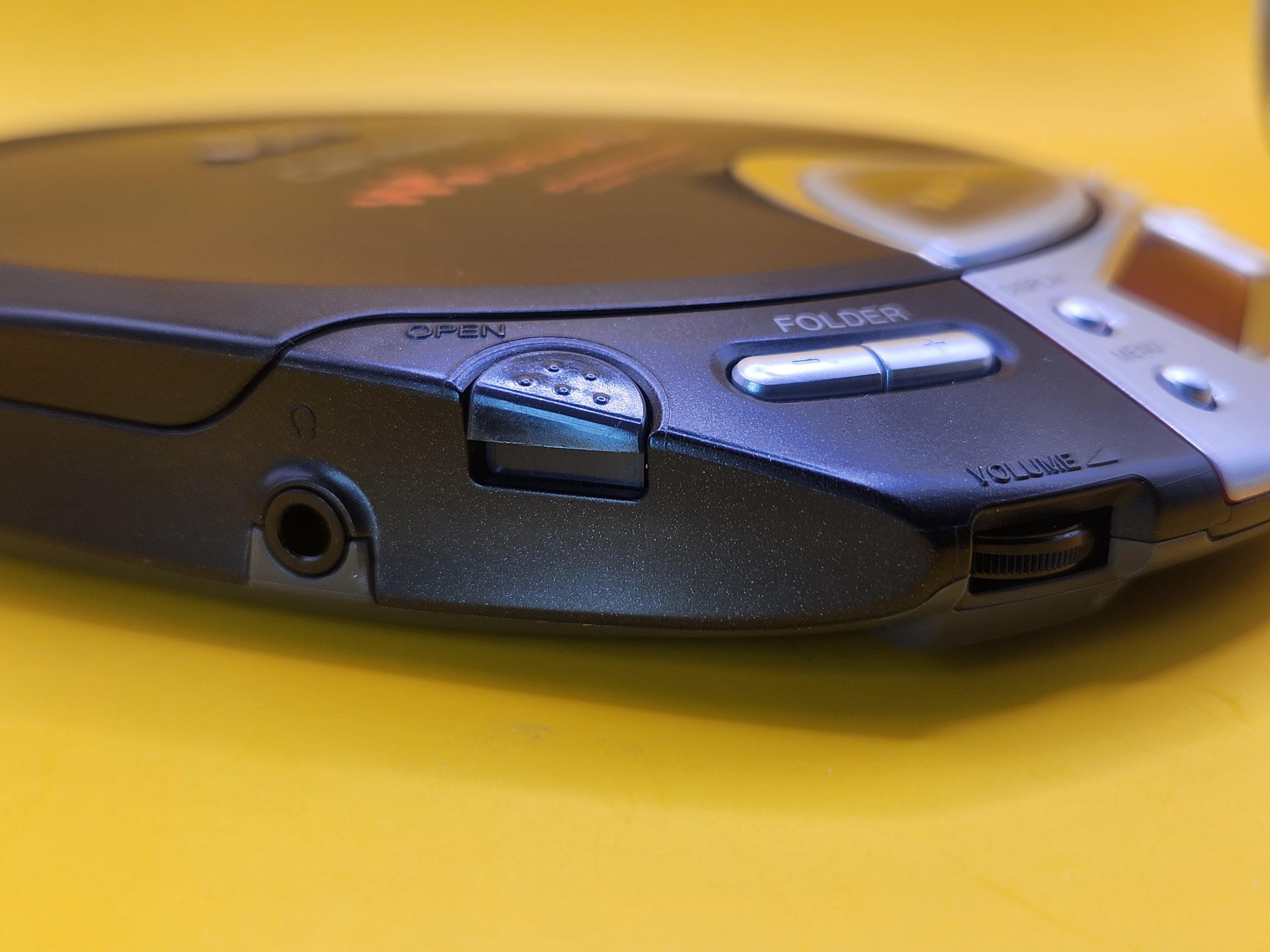 Vintage Sony Walkman Portable CD Player D - CJ506CK Black - Etsy