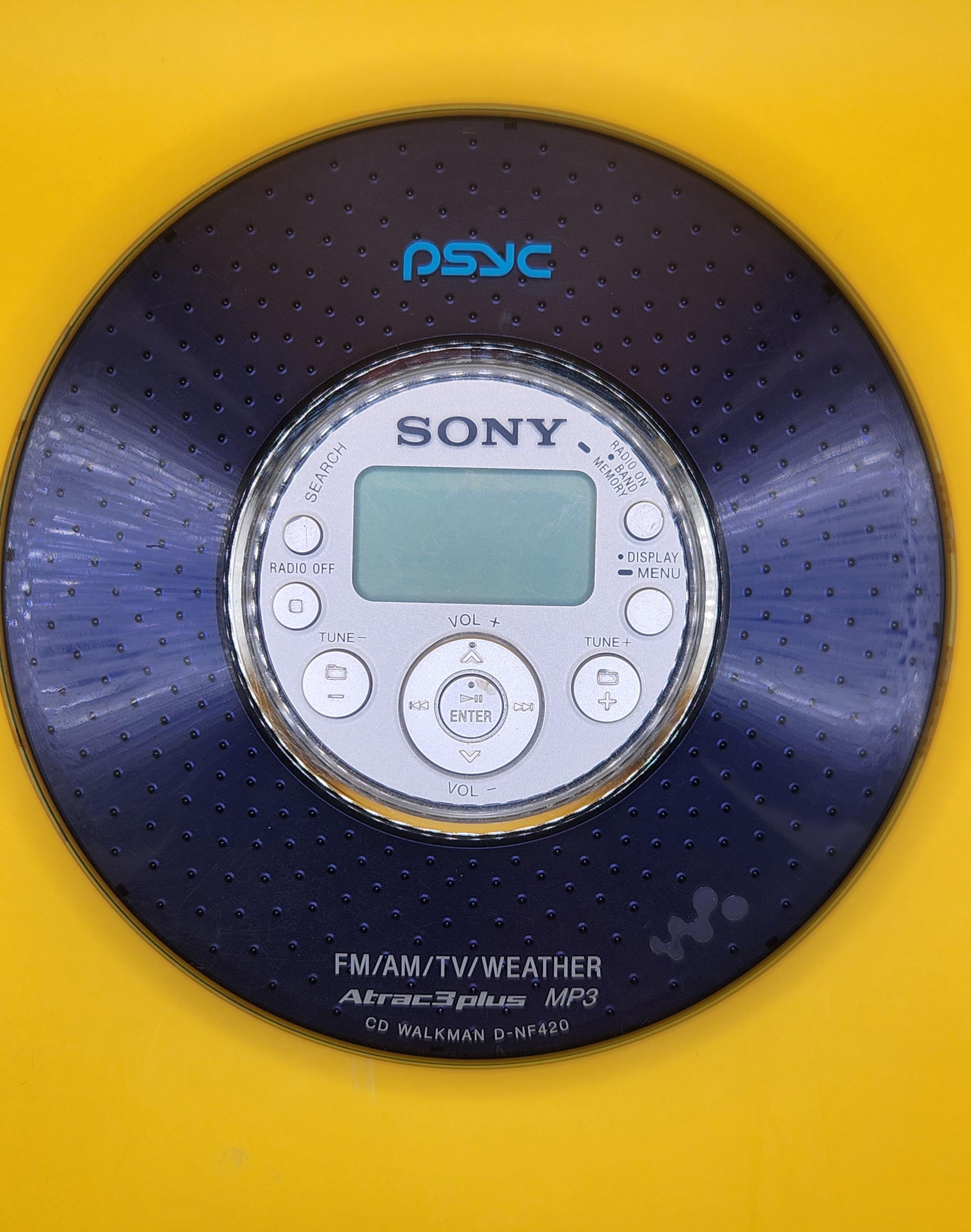 Vintage Sony Psyc CD Walkman D-NF420 Purple - Etsy