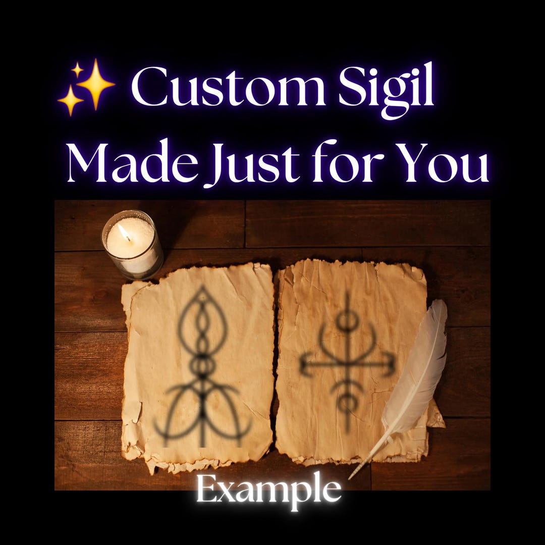 Custom Sigil Design | Personalized Digital Sigil | Unique Symbol ...