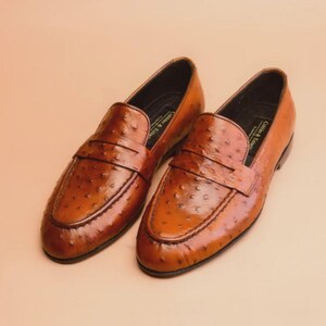 Ostrich Loafers - Etsy