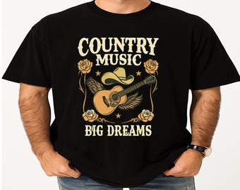 Vintage Cowgirl Graphic Tee, Retro Western Shirt, Country Music ,Comfort Colors