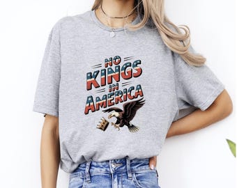 No Kings In America Comfort Colors Shirt, Anti Trump