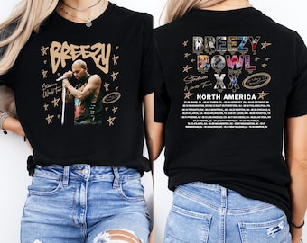 Chris Brown Breezy Bowl XX Tour T-Shirt