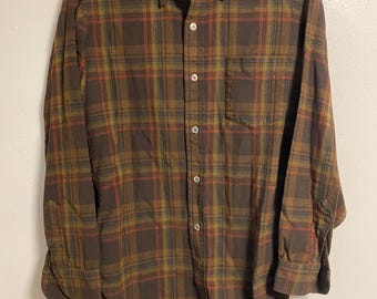 Camisa vintage de lana Pendleton con botones