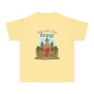T-shirt Khmer Apsara Angkor Wat Chum Reap Suor Khmer Pride