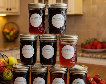 Homemade Jam & Jelly |  Strawberry | Small Batch, Farmhouse Kitchen