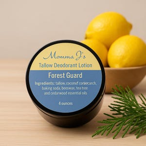 Lozione deodorante al sego Forest Guard