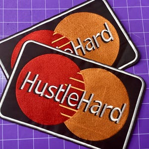 Hustle Hard strykmärke