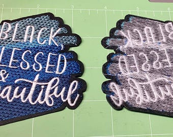 Parche termoadhesivo Bendito y Hermoso