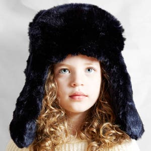 Tissavel Faux Fur Kid's Trapper Unisex image 4