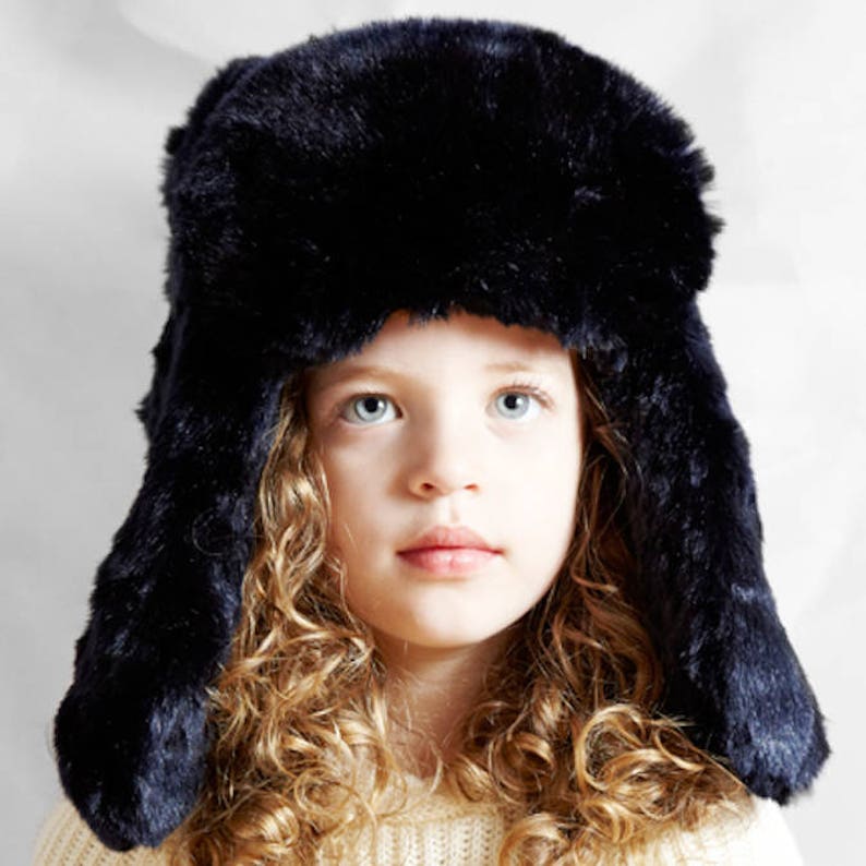 Tissavel Faux Fur Kid's Trapper Unisex image 4