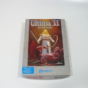 Vintage Ultima VI: The False Prophet PC Game – With Clue Book & CD