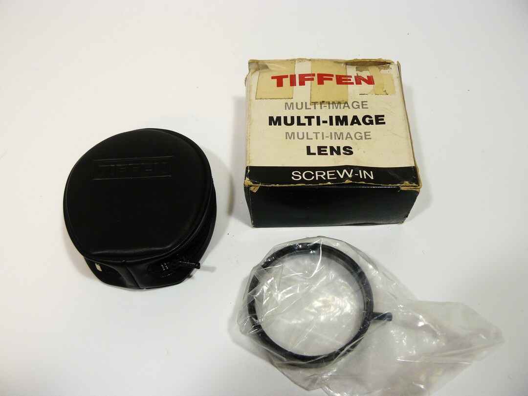 Tiffen 55mm Multi-image 3P Screw in Filter With Case in Box NM - Etsy